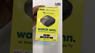 Onn Android TV Box 2GB amp 16GB techshorts techunboxing techreview [upl. by Yesrod293]