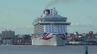 Britannia Leaving Southampton [upl. by Wareing303]