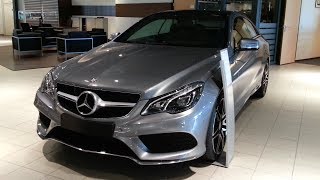 MercedesBenz E Class Coupe AMG 2015 In Depth Review Interior Exterior [upl. by Ahsekahs385]