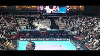 Djokovic vs Sinner Semifinal match  6 Kings Slam  The Venue [upl. by Lambard]