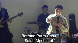 Betrand Putra Onsu  Salah Mencintai  Live at Interaksi Space Bekasi 2592024 [upl. by Eizzo221]