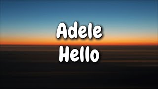 Adele  Hello Lyrics [upl. by Babette]