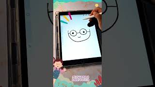 Menggambar Harry Potter  Eps 544 drawing shorts harrypotter [upl. by Ydnic]