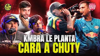 KMBRA LE RECLAMA A CHUTY NO BAJAR AL PARQUE  Reacción al Chuty vs Kmbra  EYOU TV [upl. by Key203]