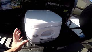 How to use a portable toilet [upl. by Nolaf]