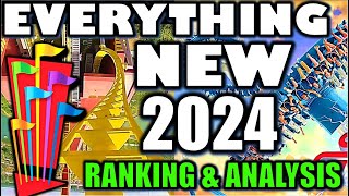 Everything NEW at Six Flags for 2024 – Ranked From Worst to Best [upl. by Devitt]