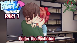 Under The MistletoePart 7Sayori RouteDDLC Blue Skies MOD [upl. by Tai875]