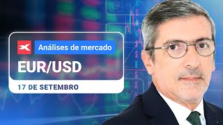 Análise de Mercado EURUSD  17092024  XTB [upl. by Aneleve115]