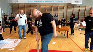 World Championship Massage 2022  Round 6  Swedish Massage [upl. by Willtrude606]