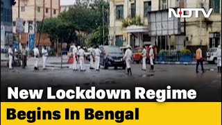 Covid19 News Bengal Begins 2 Days A Week Lockdown Towns Shut Till July 31 [upl. by Akaenahs]