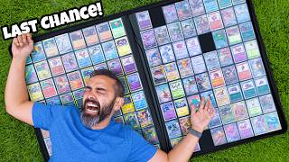 Collect ALL 1000 Pokémon in ONE Binder GEN 9 Pokemon Card Challenge [upl. by Garaway]