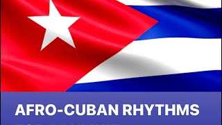 AfroCuban Rhythms for Drumkit  Jose Eladio Amat Part1 [upl. by Narut]