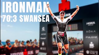 IRONMAN Swansea 703 Race [upl. by Novyaj]