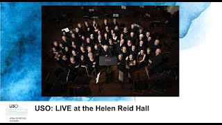 USO Live at the Helen Reid Hall  November 2024 [upl. by Yaffit44]