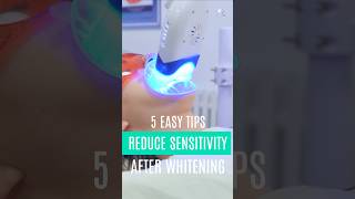 REDUCE SENSITIVITY After TEETH WHITENING 🦷😁 shorts [upl. by Ness]