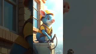 Air Conditioning Installer animatedstories funny storytimeanimated cute storytimeanimation [upl. by Etsirhc715]