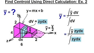 Mechanical Engineering Centroids in 3D 15 of 19 Centroids Using Direct Calculation 2 [upl. by Alane896]