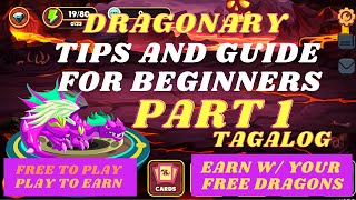 dragonary nft game tips and guide for beginners PART 1  tagalog [upl. by Selmore]