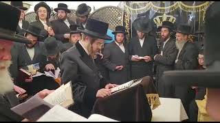 Sadigura Rebbe Davening In Meron  Iyar 5783 [upl. by Athalia]