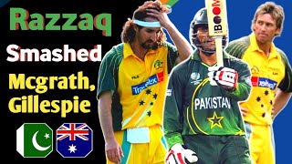 Razzaq smacked Gillespie and macgrath in finale [upl. by Fritze]