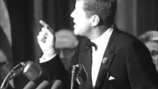 March 10 1962  President John F Kennedys remarks at a Fundraising Dinner in Miami Beach Florida [upl. by Harley668]