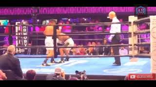 GABALLO VS VARGAS HIGHLIGHTS gaballo won via TKO at 3rd rd [upl. by Eekram839]