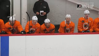 Flyers Micd Up Travis Konecny  Training Camp [upl. by Cummins66]