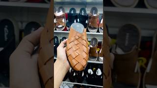 Handmade Leather HalfLoaferleather half loafers [upl. by Hendren375]