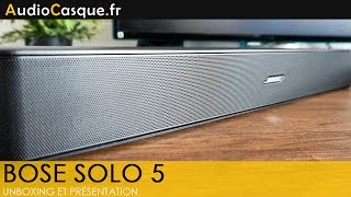 Bose Solo 5  Unboxing et Test FR [upl. by Gilles679]