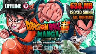 DRAGON BALL SUPER MANGA PPSSPP Mod for Dragon Ball Z Tenkaichi Tag Team  Game DBZ TTT PSP Gameplay [upl. by Enitsyrhc]