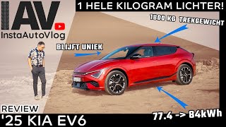 De nieuwe Kia EV6  Komt verder en laadt nog sneller  Overall verbeterd [upl. by Halyhs]