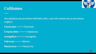 Palabras populares semicultas y cultas Nace una lengua Etimologías Grecolatinas [upl. by Marieann982]