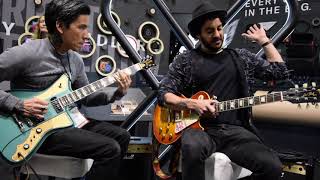 Rivolta Mondata Baritone VII demo with RJ Ronquillo and Art Menezes at NAMM 2020 Part 1 [upl. by Sibelle]