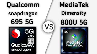 Snapdragon 695 vs Dimensity 800U – whats better for New Generation TechToBD [upl. by Faxen]