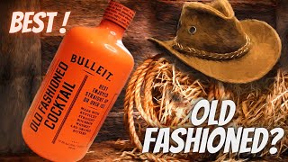 Bulleit Old Fashioned Cocktail review [upl. by Hanan]