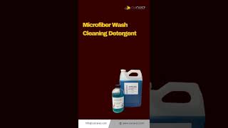 Microfiber wash cleaning Detergent [upl. by Hebel]