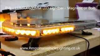 RVL Lumax LED Lightbar  Magnetic or Bolt  1224v  600mm [upl. by Naihs712]