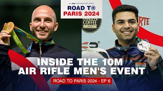 Olympic Shooting 10m Air Rifle Mens Athletes Eye Gold  Road To Paris 2024 [upl. by Hsetirp798]