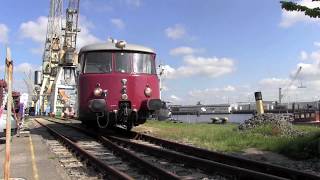 Historischer Eisenbahnverkehr in Hamburg 78 468 ET 470 VT 628 VT 442 [upl. by Coryden]