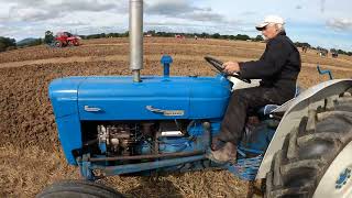 1963 Fordson Super Dexta 25 Litre 3Cyl Diesel Tractor 39 HP with Ransomes Plough [upl. by Emirej]