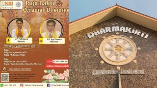 LIVE Puja Bakti amp Ceramah Dhamma15 September 2024 [upl. by Pudendas81]