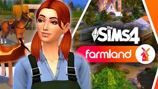 Exploring The New Farmland Mod Mods for The Sims 4 [upl. by Enerak246]