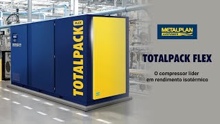 TOTALPACK FLEX Conheça as vantagens do COMPRESSOR de ar LÍDER EM RENDIMENTO ISOTÉRMICO [upl. by Aicatsan606]