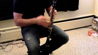 Tutorial How to bend notes on a Clarinet Glissando Gliss [upl. by Schofield358]