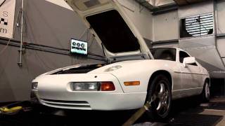 1989 Porsche 928 S4 dyno run [upl. by Huntington438]