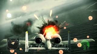 Ace Combat Assault Horizon  Mission 10 Hostile Fleet  HD  Difficulty Elite [upl. by Orimisac]