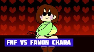 FNF VS FANON CHARA  Greetings [upl. by Cimah]