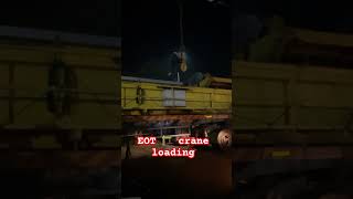 EOT crane loading How to load EOT crane   mechanic subscribe automobile [upl. by Neidhardt245]