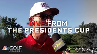 Jim Furyk US played their hearts out in Montreal  Live From the Presidents Cup  Golf Channel [upl. by Xerxes]