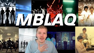 KPop Journey MBLAQ  reaction by german kpop fan [upl. by Aurilia449]